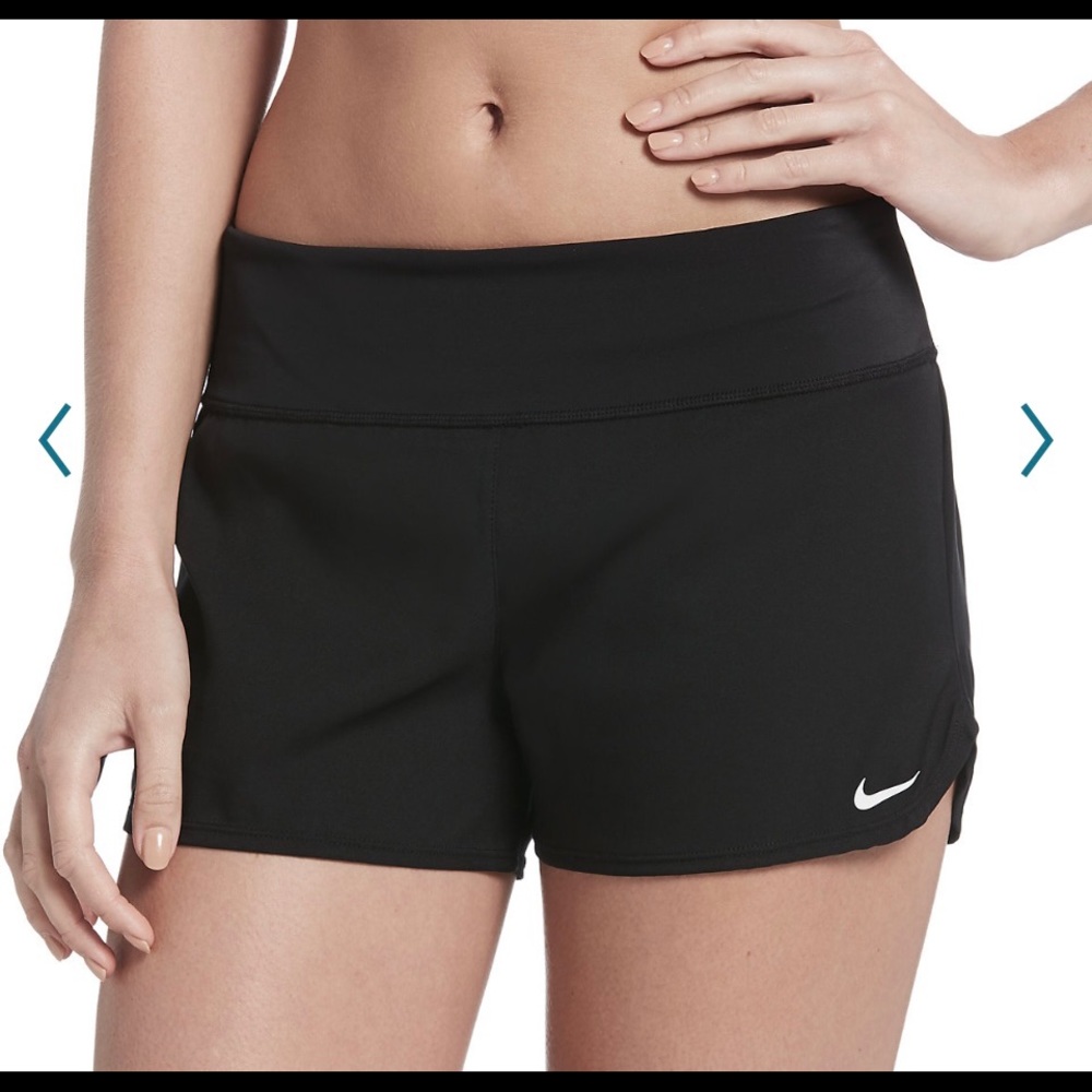 NWT Nike Black Swimshorts Boardshorts Size Large